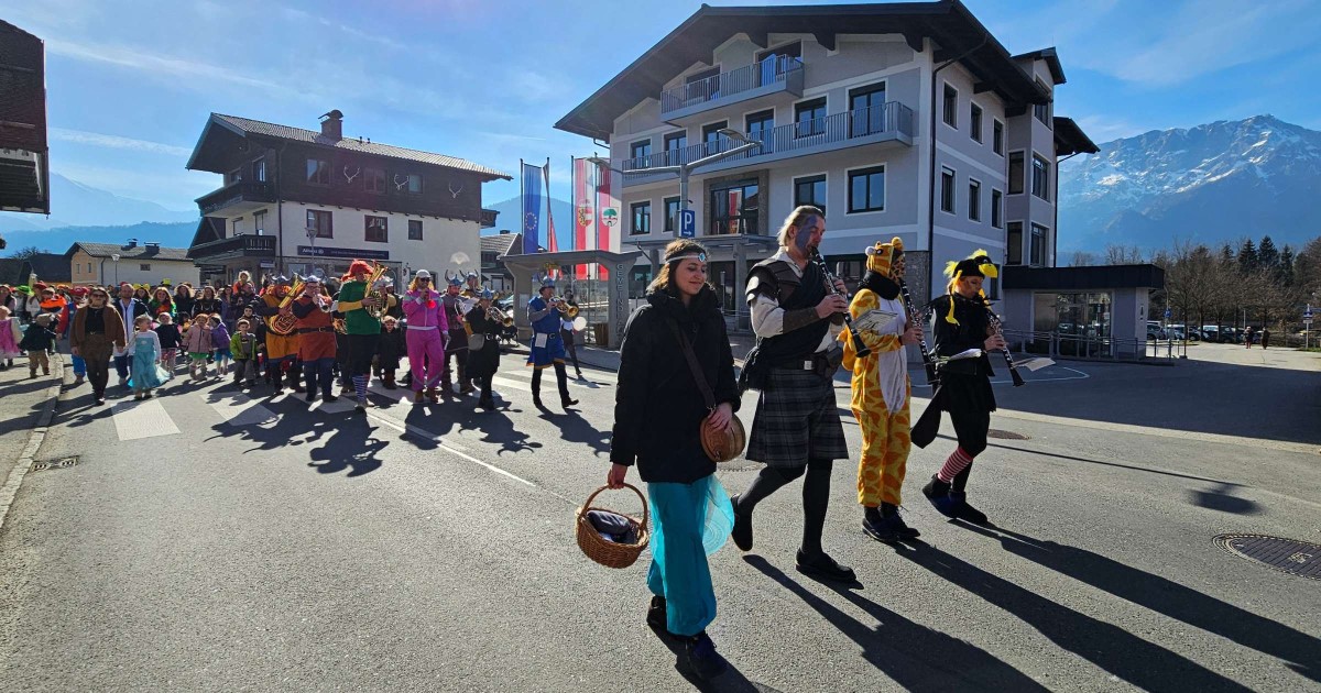 Kinderfasching in Puch - Foto: TVB Puch - Lackner